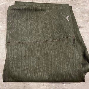 ZYIA Winter Olive Vibrations Light n Tight Hi-Rise 7/8 24"